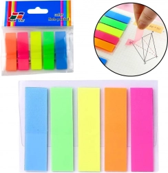 Samolepicí obdélníkové barevné indexovací štítky 45x12mm