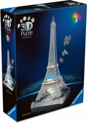 3D puzzle věž eiffelova ravensburger