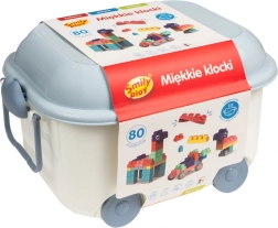 Měkké stavebnice pro děti, 80 dílků