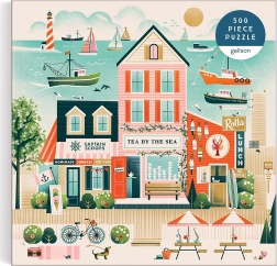 Puzzle Bistro u Moře 500 Dílů