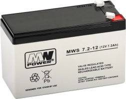 Gelový akumulátor AGM 12 V 7,2 Ah