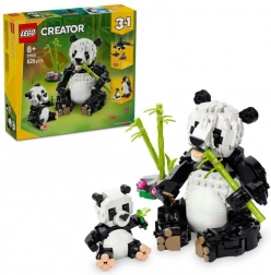 LEGO® Creator 3 v 1 31165 Divoká zvířata: Pandí rodinka