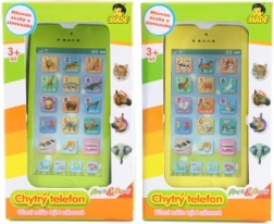Dětský chytrý telefon – interaktivní hračka (mix barev)