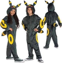 Dětský kostým POKEMON Umbreon kigurumi 127–136 cm (7–8 let)