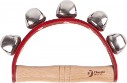 Classic World dětské jancary – dřevěné hudební rolničky