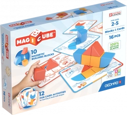 Geomag Magicube Blocks & Cards – magnetická stavebnice 16 dílků