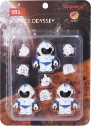 Astronauti 3 figurky 6 cm