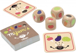 Vilac hra s kostkami Den sklizně (rodinná hra od 3 let)