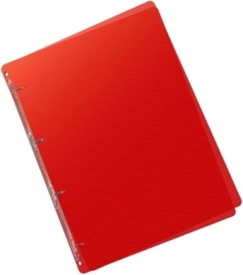 Kroužkový pořadač A5 červený