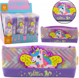 Přepínač s Jednorožcem Fialový 20 x 8,5 cm