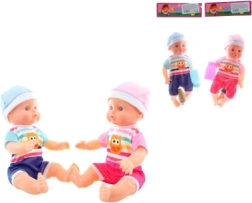 Čůrací panenka miminko 30 cm s doplňky