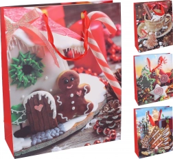 Vánoční dárková taška velikosti M