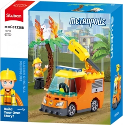 Sluban Metropolis Záchranný vůz pro děti