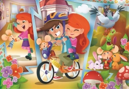 Clementoni puzzle Myšák Gigio s přáteli MAXI 60 dílků