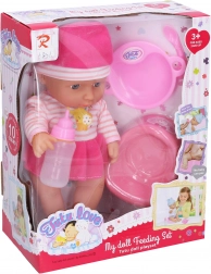 miminko čůrací 30 cm se zvuky a příslušenstvím