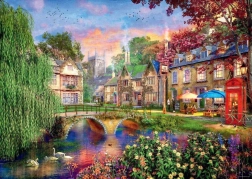 Ravensburger Puzzle Cotswoldská cesta 1000 dílků