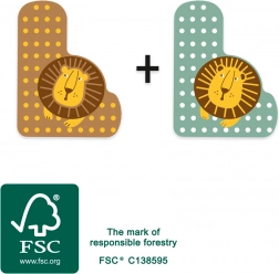 small foot Dřevěné písmeno L pro děti