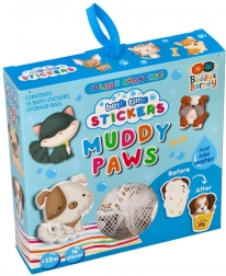 měnící barvu koupací samolepky zvířátka se síťkou