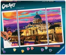 Ravensburger CreArt panorama – Řím malování podle čísel