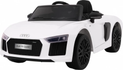 Dětský elektrický vůz Audi R8 Spyder s dálkovým ovladačem - Bílý