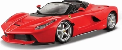 Bburago model auta 1:24 LaFerrari Aperta červená