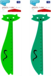 Pravítko kočka Starpak 15 cm