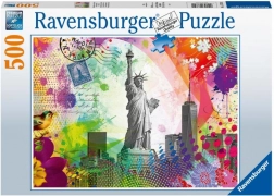 Pohlednice z New Yorku – puzzle 500 dílků Ravensburger