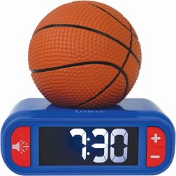 Lexibook budík Basketbal se svítícím míčem