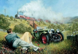 Gibsons puzzle Láska na venkově 500 dílků