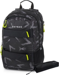 Studentský batoh s etue OXYBAG Oxy Sport Abstract, 24 l