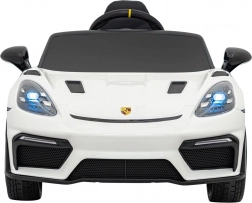 Dětské elektrické auto Porsche 718 Spyder RS s panelem MP4 – Bílá