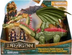 Jak vycvičit draka – drak Zippleback a dvojčata Rafan a Ťafan akční set