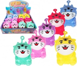 Stlačovací tygr se světlem 13 cm