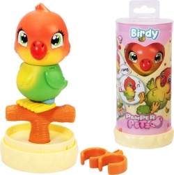Interaktivní ptáček PAMPER PETZ Birdy 13 cm s doplňkem