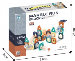 Kuličkodráha 66 dílků