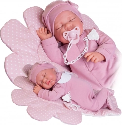 Realistická panenka miminko Luna s měkkým tělem 42 cm