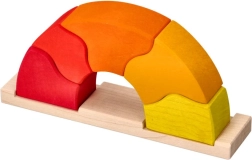 Goki dřevěná skládačka Východ slunce