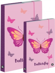 Sada boxů na sešity A4 a A5 s motivem motýla