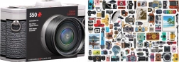 EUROGRAPHICS puzzle v plechové krabičce – klasický fotoaparát, 550 dílků