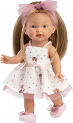 Realistická panenka Llorens Valeria s celovinylovým tělem - 28 cm