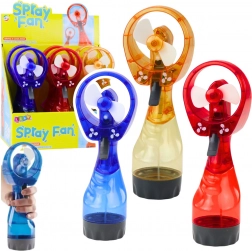 Přenosný ventilátor s postřikovačem na baterie