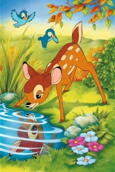 Puzzle Trefl Disney: Bambi 600 dílků
