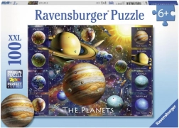 Puzzle Ravensburger Planety 100 dílků
