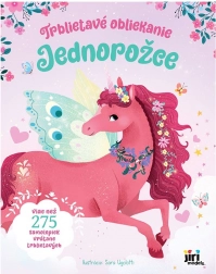 třpytivé oblékání jednorožců – samolepková knížka