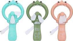 Ruční větráček dinosaurus 18 cm