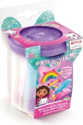 Sada s modelínou GABBY’S DOLLHOUSE Moje duhové kreace – Fialový