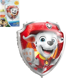 Fóliový balón Štít MARSHALL – PAW PATROL