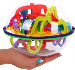 Magická 3D koule s labyrintem pro děti 6+, 299 úrovní – logická a zručnostní hra