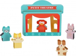 Petit Collage sada prstového loutkového divadla