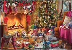 Puzzle Vánoční ráno 500 dílků